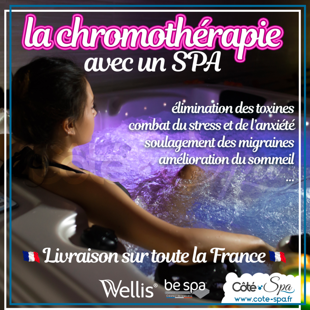 La chromothérapie avec un SPA